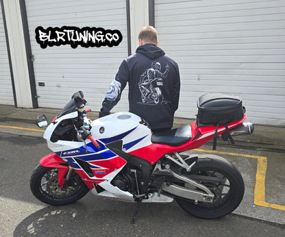 GHOST SHIFT HOODIE BY BLR TUNING - LIGHTWEIGHT BREATHABLE SPORT HOODIE - Howling Moto