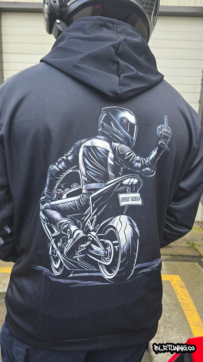GHOST SHIFT HOODIE BY BLR TUNING - LIGHTWEIGHT BREATHABLE SPORT HOODIE - Howling Moto