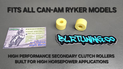 CAN-AM RYKER HEAVY DUTY SECONDARY CLUTCH ROLLERS - Howling Moto