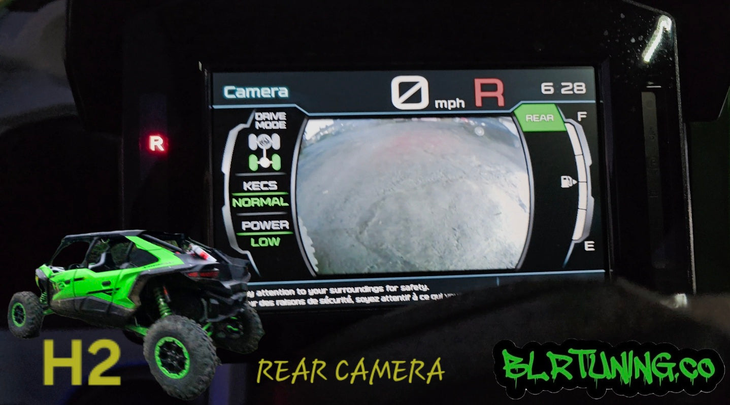 Kawasaki Teryx H2 Reverse Camera Kit - FITS 2026 TERYX4 AND TERYX5 H2 MODELS - Howling Moto