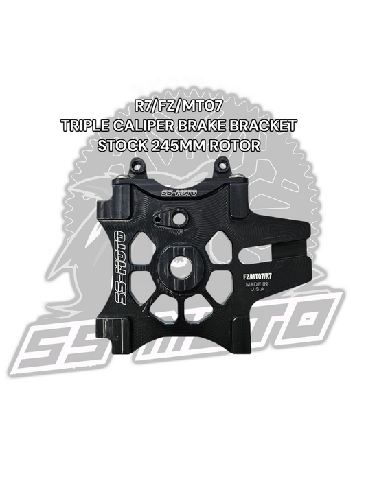 R7/FZ/MT07 BRAKE KIT Stock Rotor(245mm) - Howling Moto