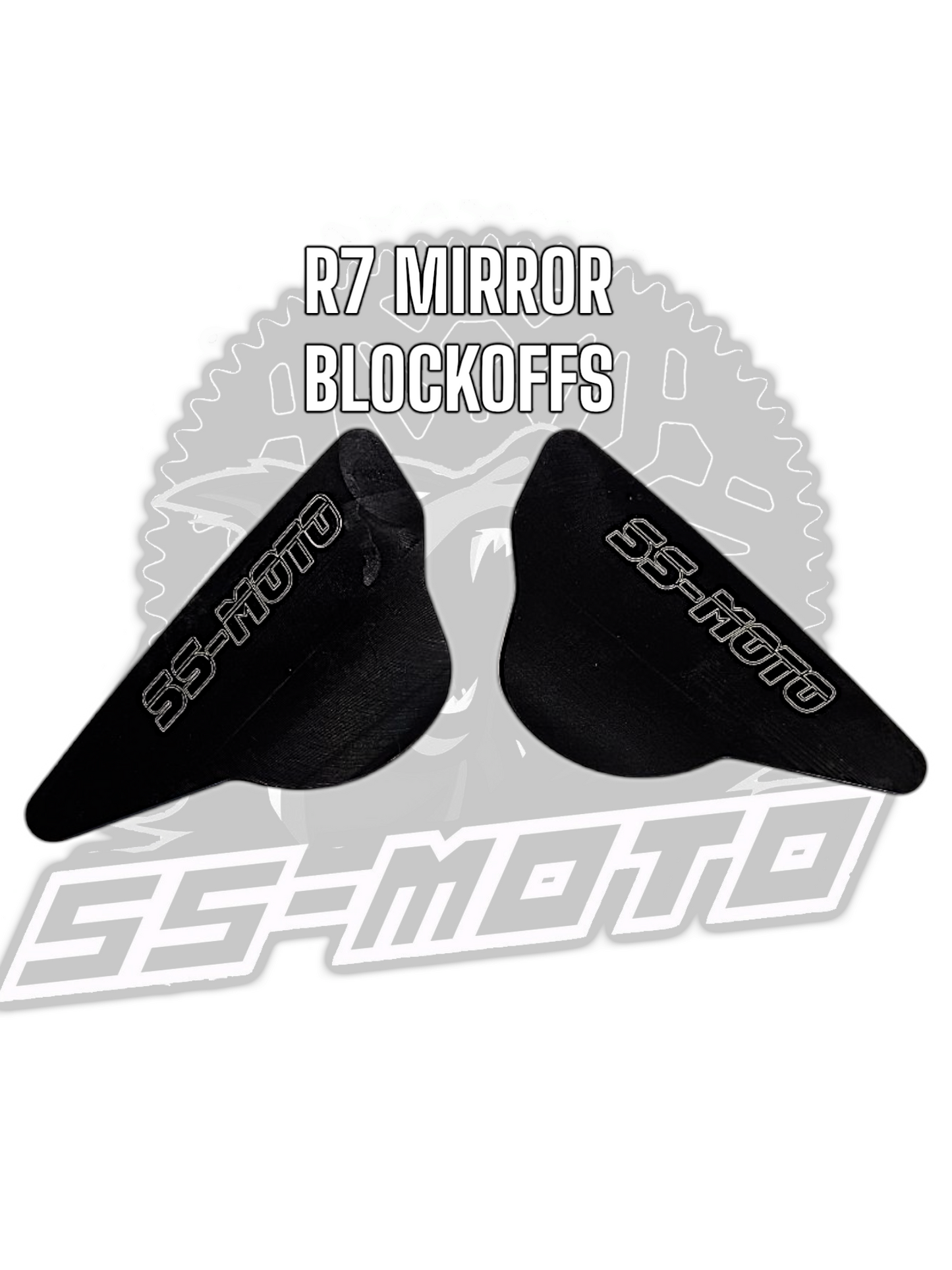 R7 Mirror Blockoffs - Howling Moto