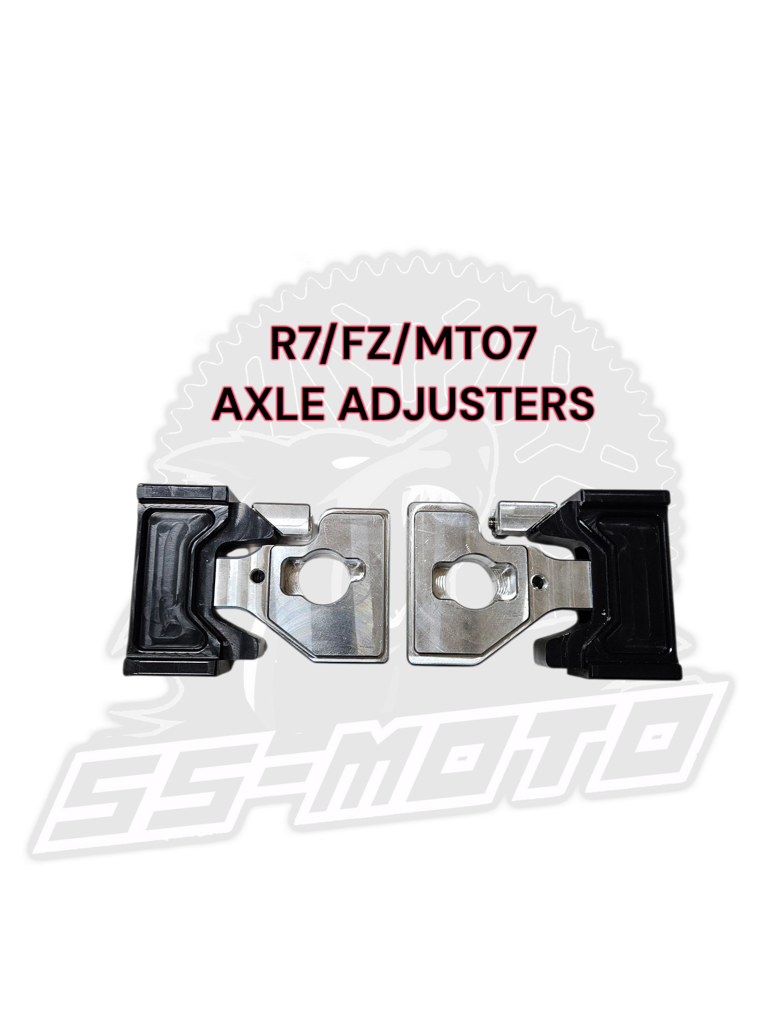 R7/FZ/MT07 AXLE ADJUSTERS - Howling Moto