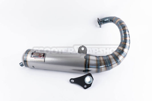 S23 115cc-130cc Big Stroker Exhaust for Honda Elite/Dio - Howling Moto