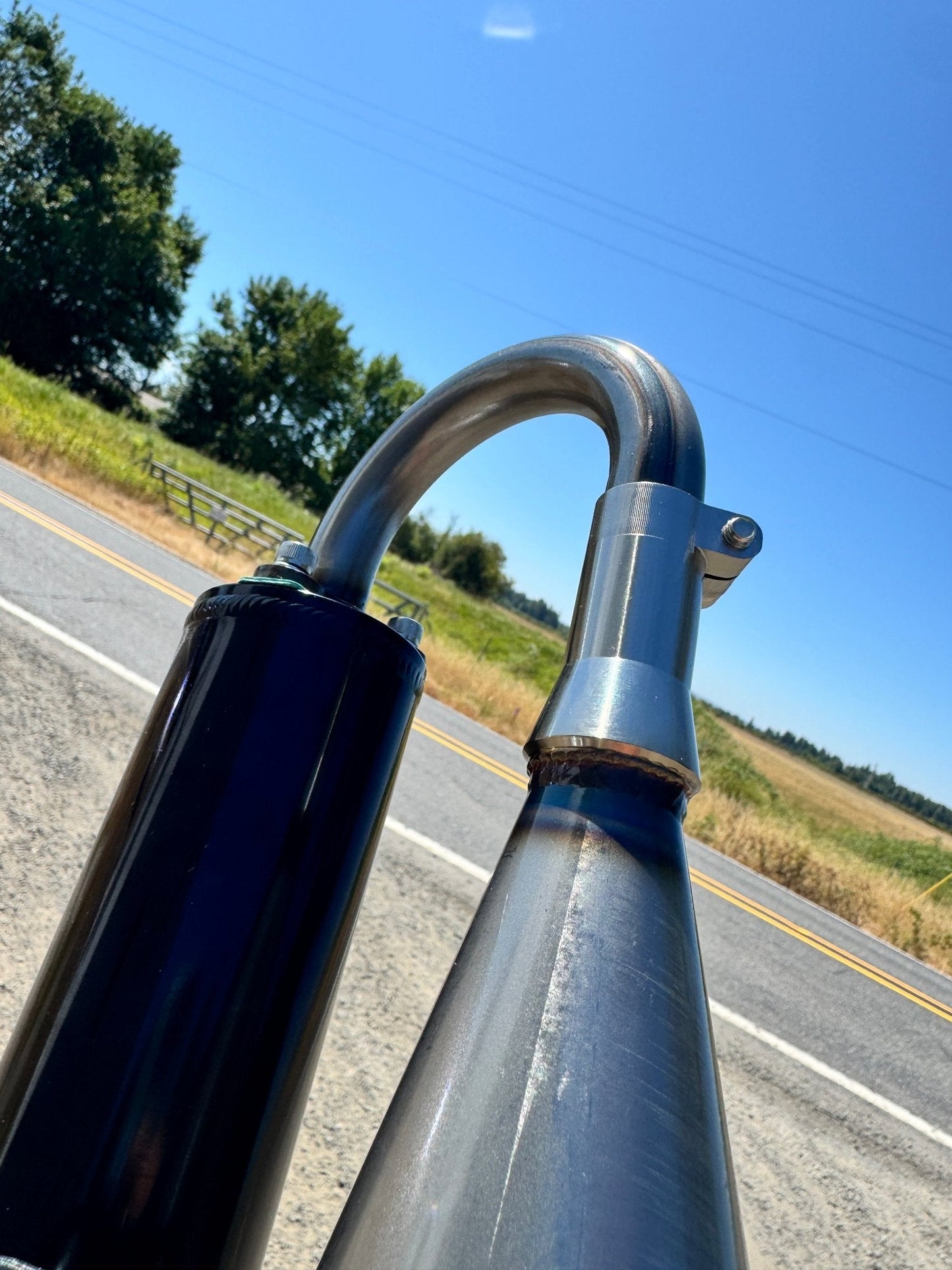 S23 Honda Race Pipe - Howling Moto