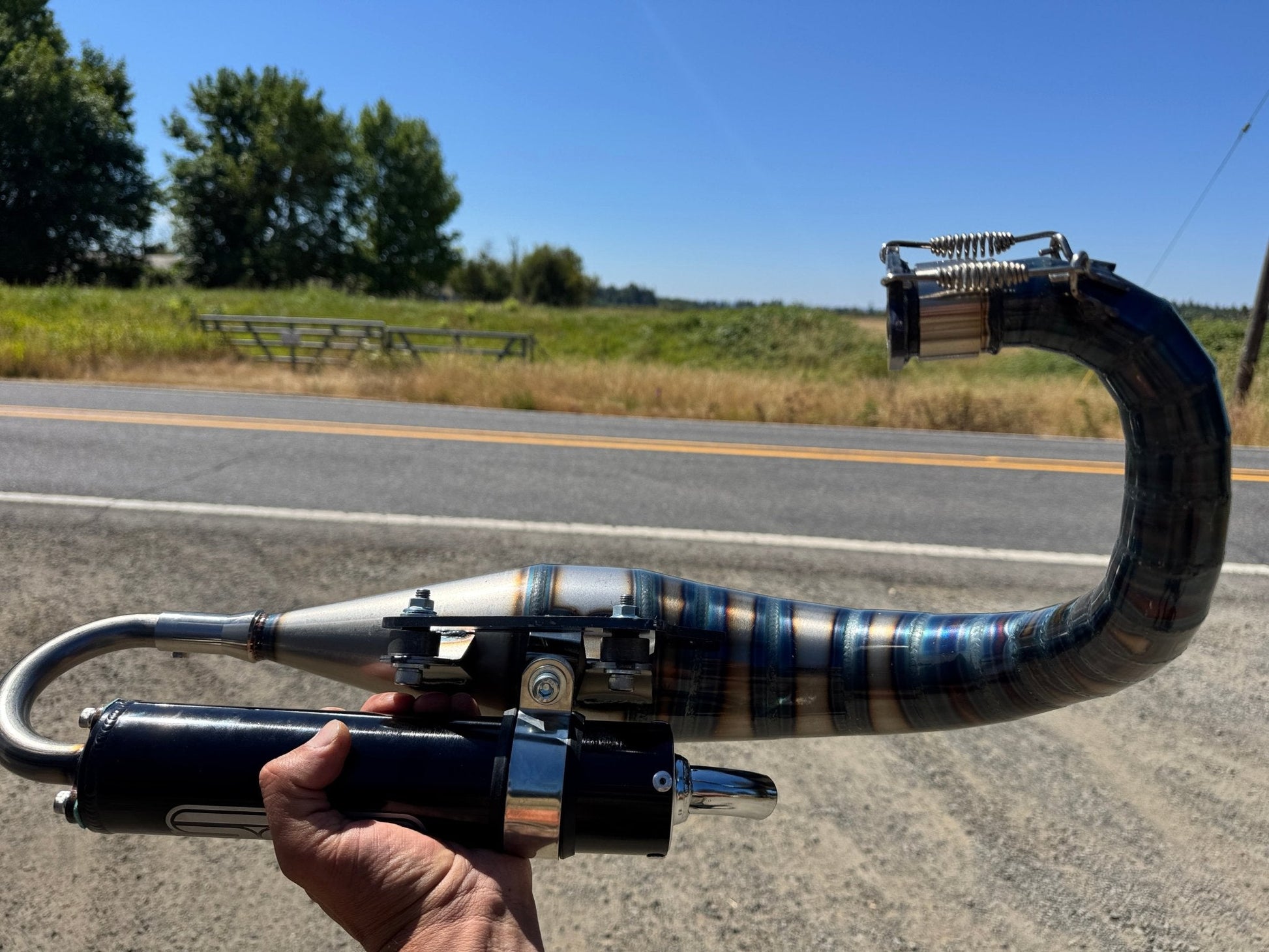 S23 Honda Race Pipe - Howling Moto