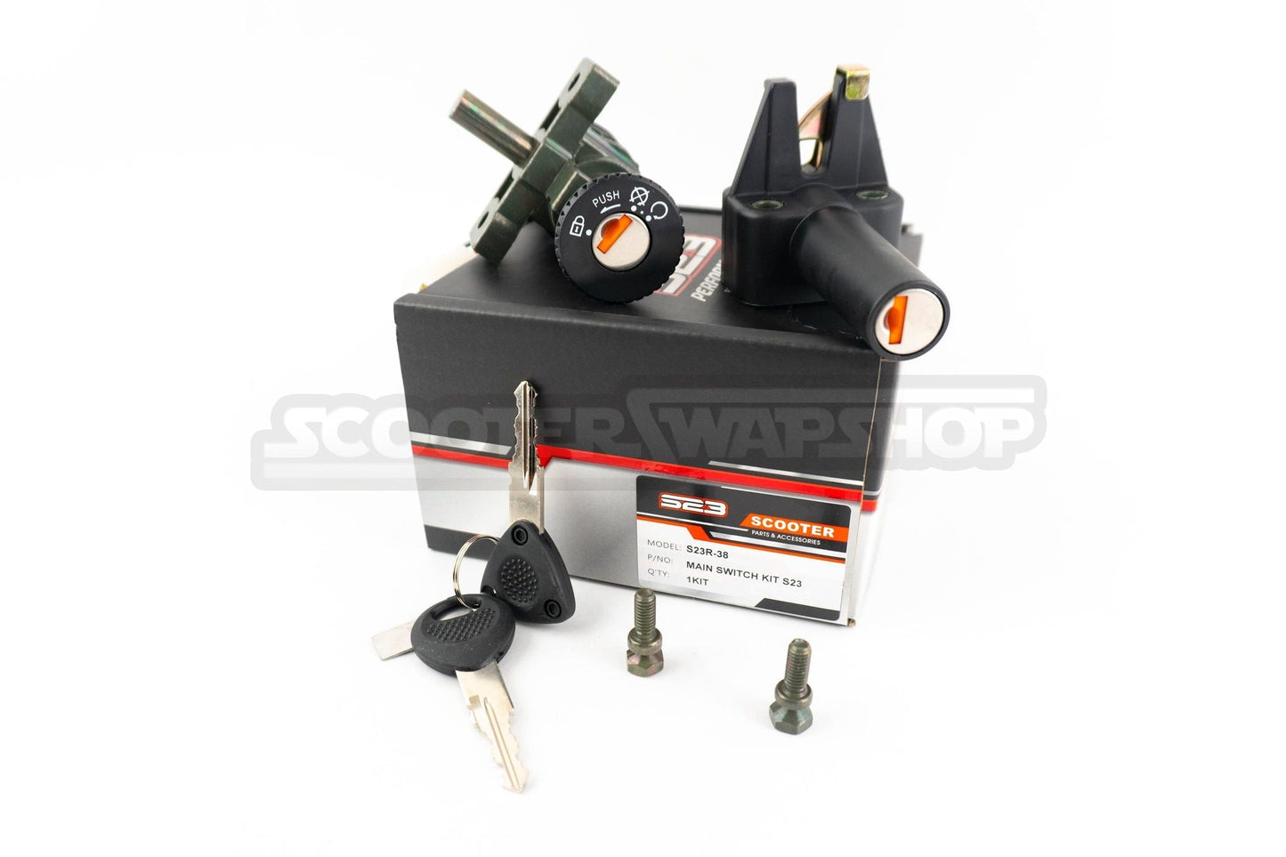 S23 Zuma prebug ignition latch key lock set - Howling Moto