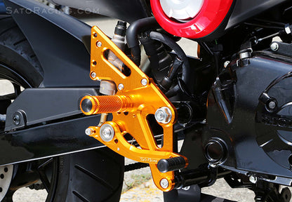 Sato Racing 2014 - 2015 Honda Grom Rear Sets - Howling Moto