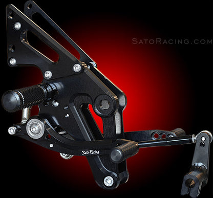 Sato Racing 2014 - 2015 Honda Grom Rear Sets - Howling Moto