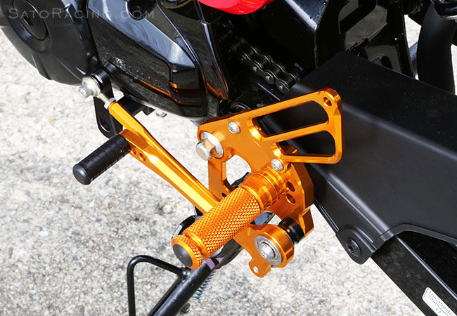 Sato Racing 2014 - 2015 Honda Grom Rear Sets - Howling Moto