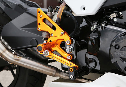 Sato Racing 2017 - 2020 Honda Grom Rear Sets - Howling Moto