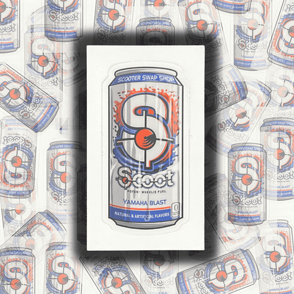 Scoot Energy Sticker - Kisscut - Howling Moto