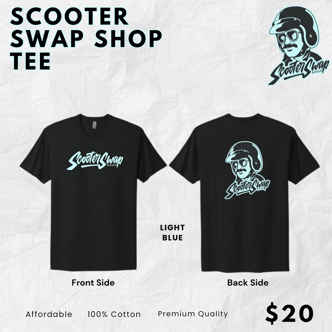 Scooter Swap Shop Tee (Limited Sizing Left) - Howling Moto
