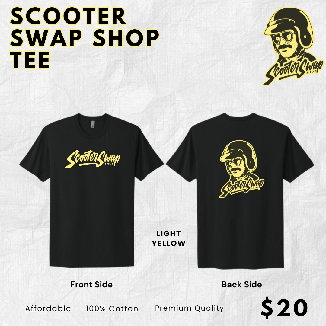 Scooter Swap Shop Tee (Limited Sizing Left) - Howling Moto