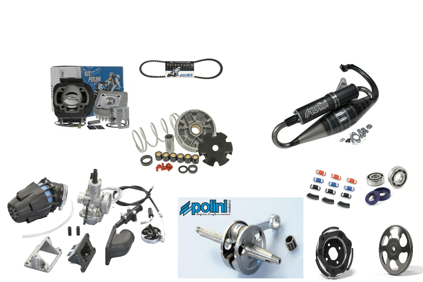 89-01 Prebug Zuma Polini Corsa Bundle - Howling Moto