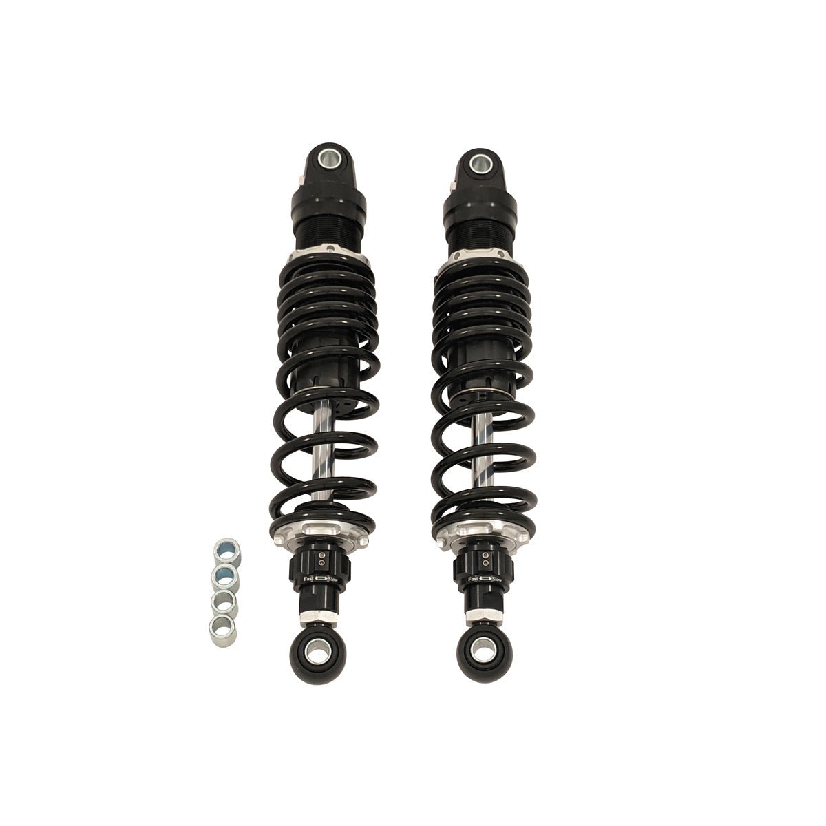 DAX 330mm Shocks - Black - Howling Moto