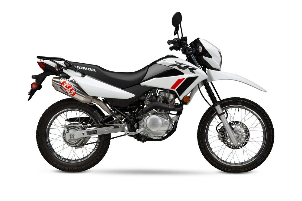 Honda XR150L yoshimura slip on exhaust - Howling Moto