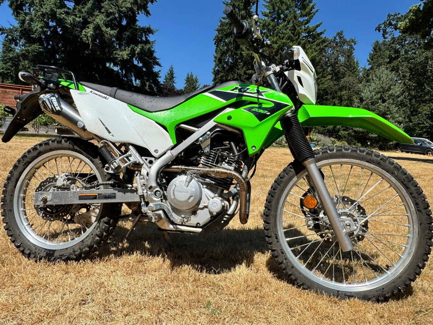 KLX 230 RBX Stainless Exhaust - Howling Moto
