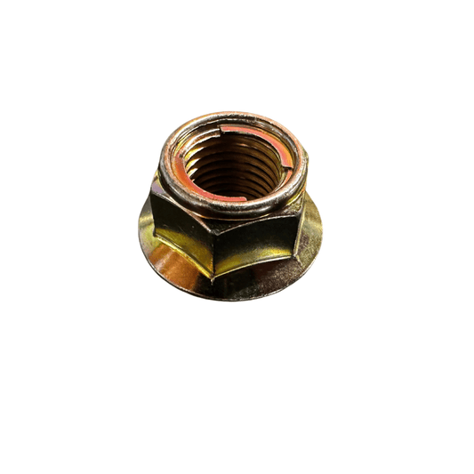M12x1.25 Fuji 17mm driven Locking Flange Nut - Howling Moto