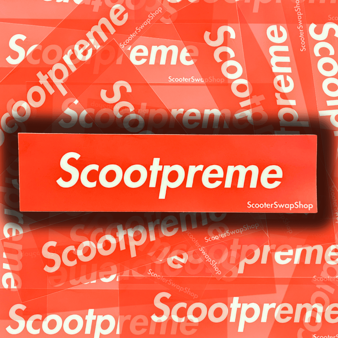 "Scootpreme" Bumper Sticker - Howling Moto
