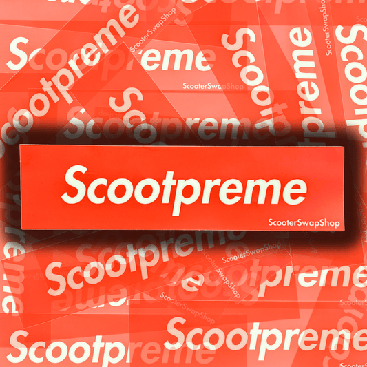 "Scootpreme" Bumper Sticker - Howling Moto