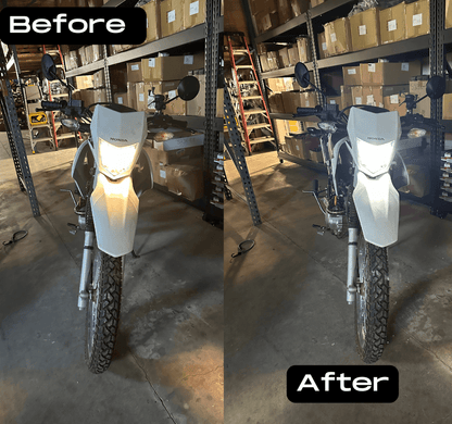 XR150L LED Headlight / tail light kit - Howling Moto