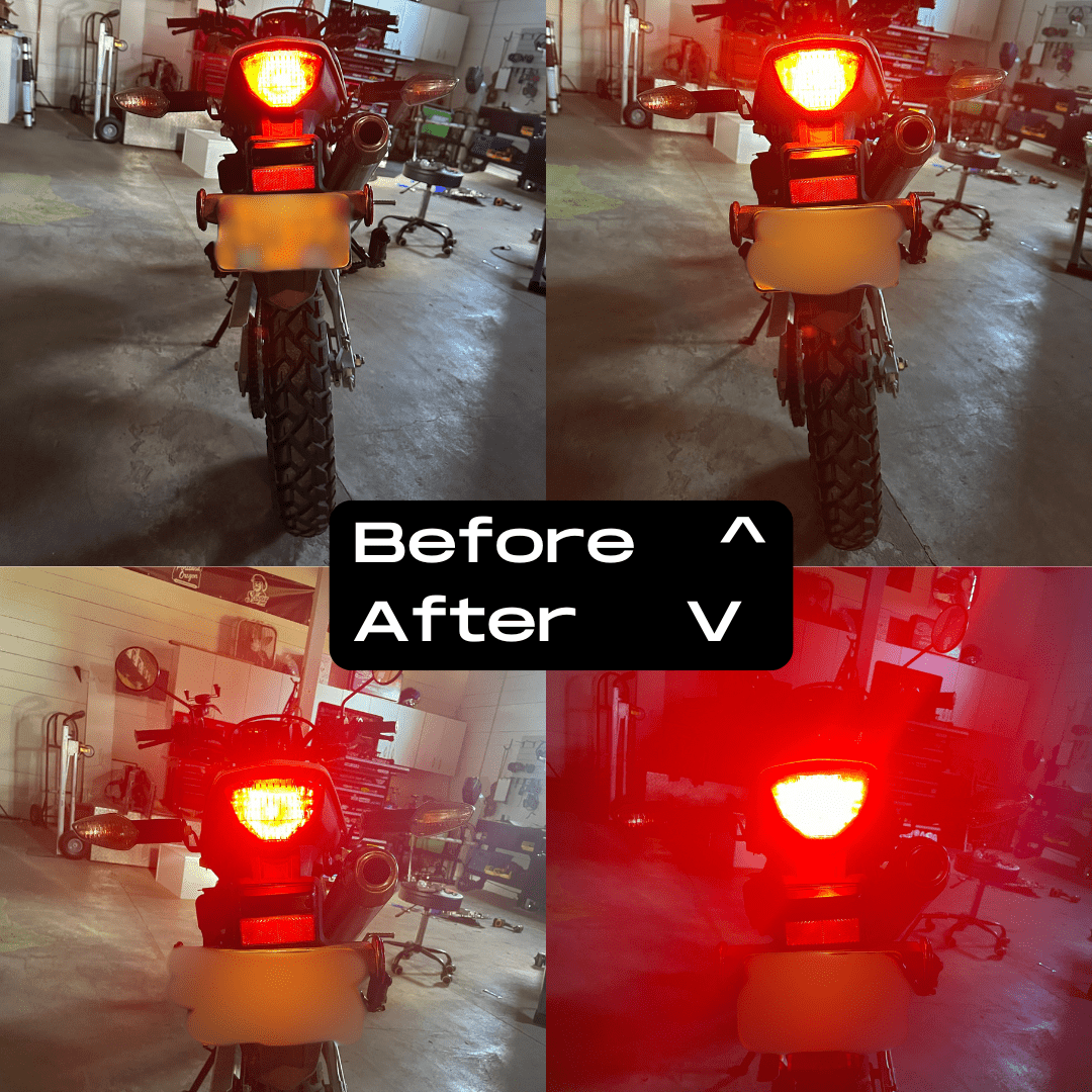 XR150L LED Headlight / tail light kit - Howling Moto