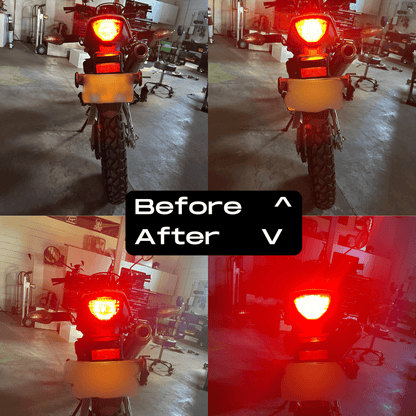 XR150L LED Headlight / tail light kit - Howling Moto