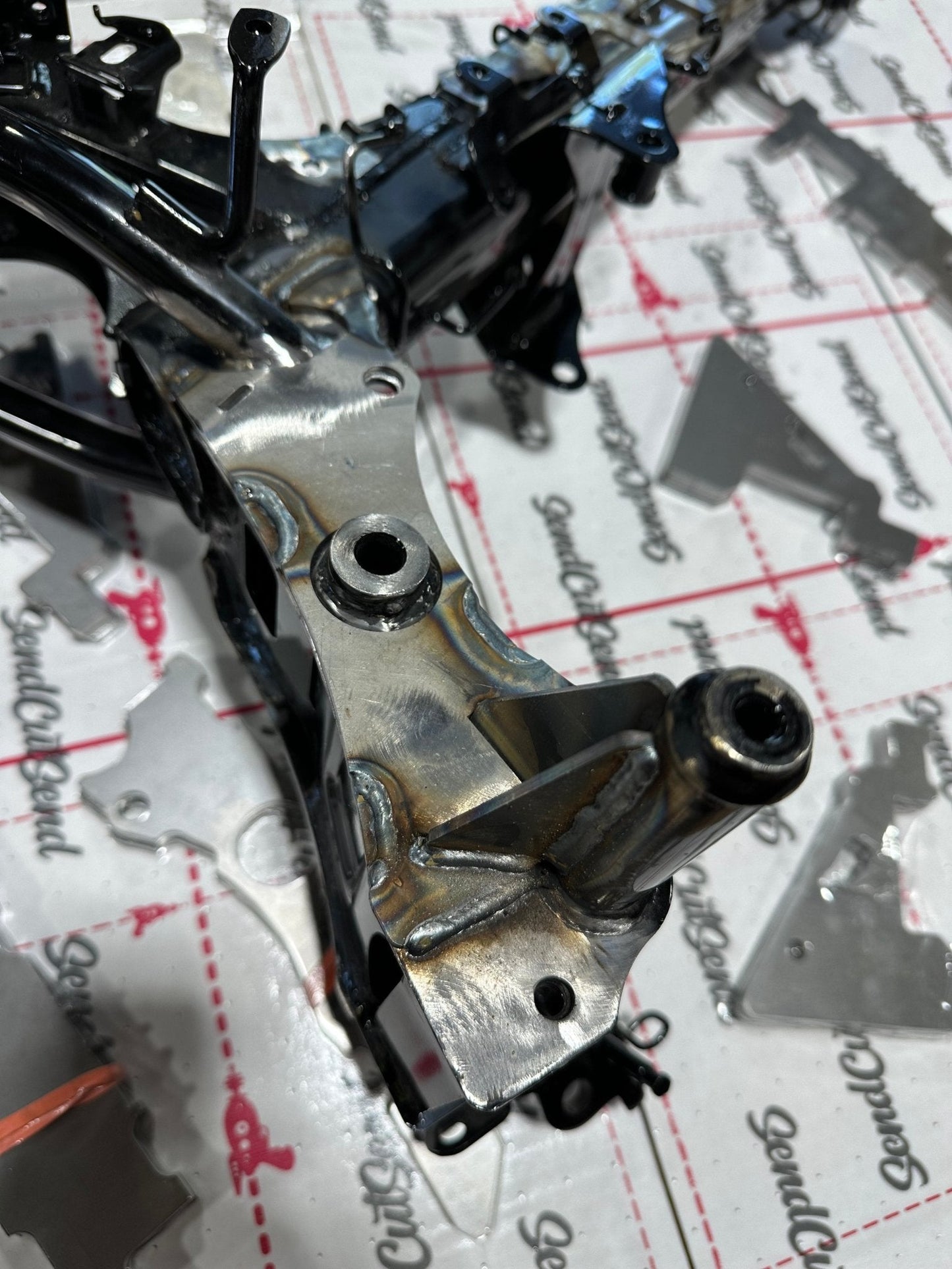 GROM OG/SF ('14-'20) Frame reinforcement gussets - Howling Moto