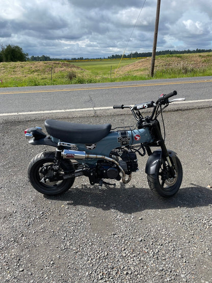 Dax ST125 S23 racing exhaust - Howling Moto