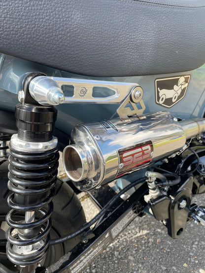 Dax ST125 S23 racing exhaust - Howling Moto