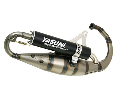 Yasuni R Exhaust Vertical Minarelli '89-'01 Zuma Prebug - Howling Moto