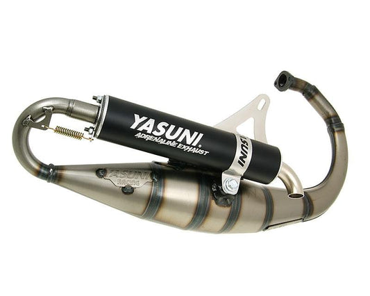 Yasuni R Exhaust Vertical Minarelli '89-'01 Zuma Prebug - Howling Moto