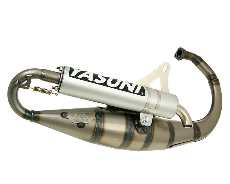 Yasuni R Exhaust Vertical Minarelli '89-'01 Zuma Prebug - Howling Moto