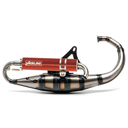 Yasuni R Exhaust Vertical Minarelli '89-'01 Zuma Prebug (NEW COLORS!) - Howling Moto