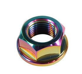 NCY GY6 Electroplated axle nut - Howling Moto