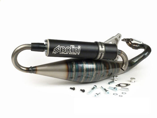 Polini 4 race exhaust ZUMA - Howling Moto