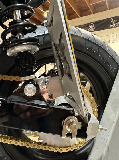 S3 DAX 125 License Plate Side Mount - Howling Moto