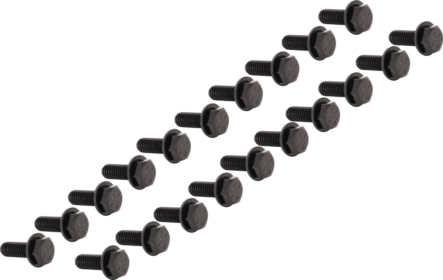 SEDONA Beadlock 5/16-inch bolt set cap screws in gloss black, pack of 20, durable hardware for wheel installation.