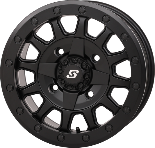 SEDONA, Sedona Adapt DD Wheel 14x7 Matte Black with 5+2 Offset – 4/137 & 4/156 Bolt Pattern