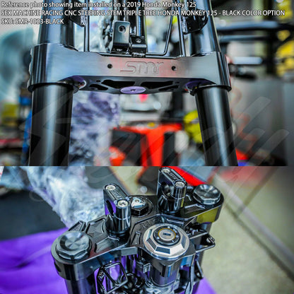 Sex Machine Racing CNC Steering Stem Triple Tree Honda Monkey 125 - Howling Moto