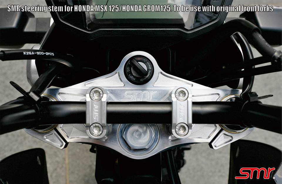 Sex Machine Racing CNC Steering Stem Triple Tree Honda Grom 125 - Howling Moto