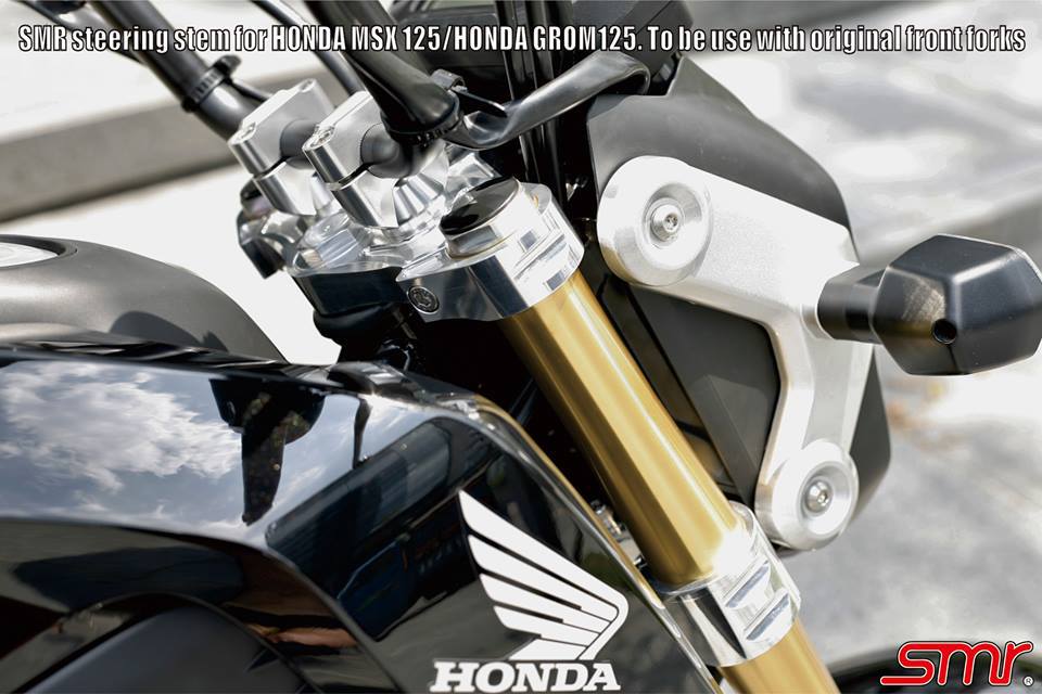 Sex Machine Racing CNC Steering Stem Triple Tree Honda Grom 125 - Howling Moto