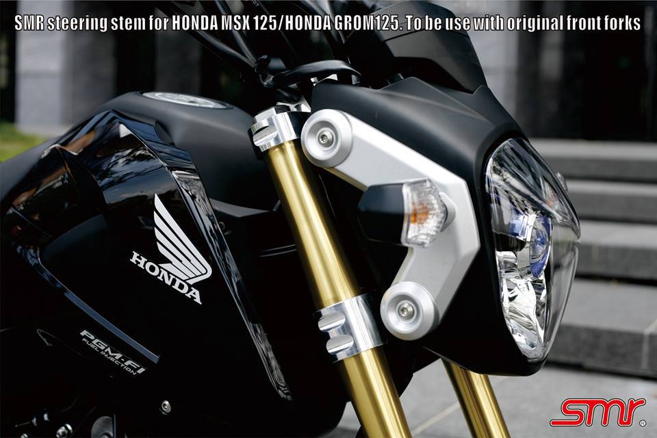 Sex Machine Racing CNC Steering Stem Triple Tree Honda Grom 125 - Howling Moto