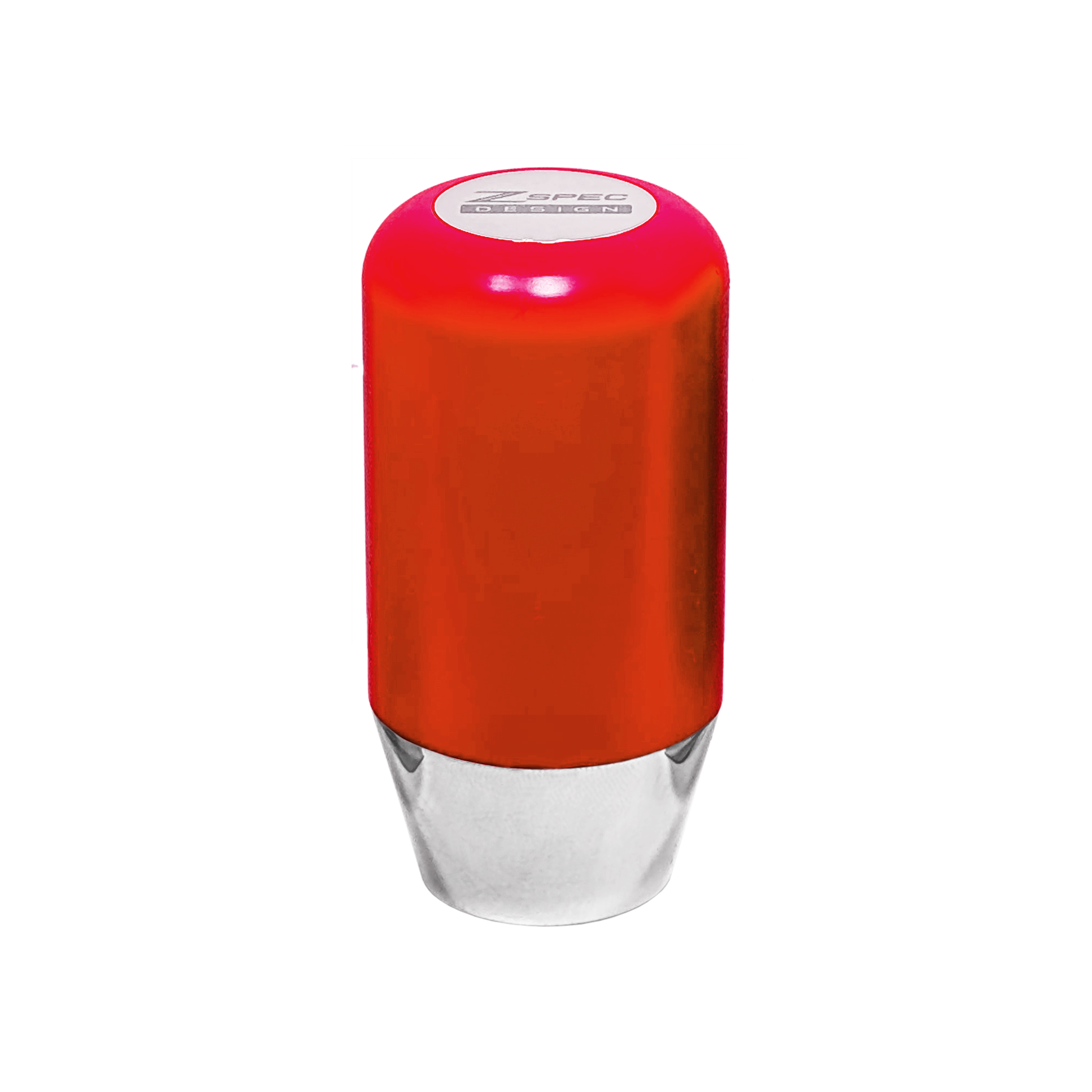 ZSPEC Shift Knob, M10-1.25, Delrin & Stainless, 207 Grams, 4-Speed Pattern - Howling Moto