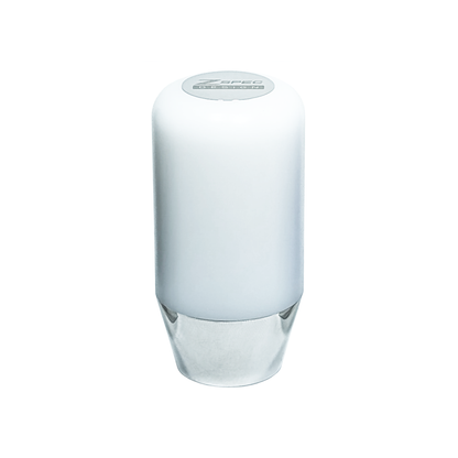 ZSPEC Shift Knob, M10-1.25, Delrin & Stainless, 207 Grams, 4-Speed Pattern - Howling Moto