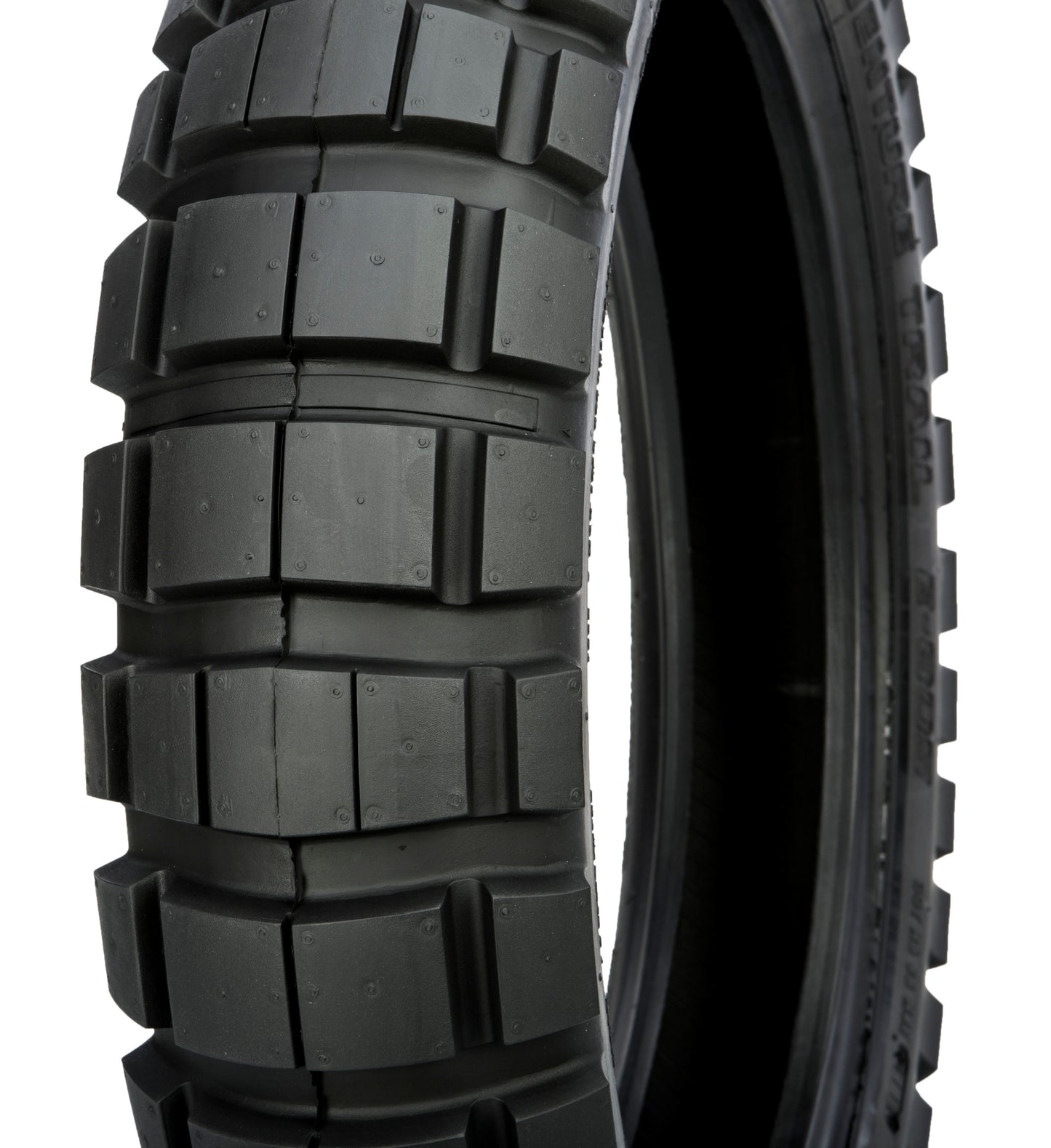Shinko Tire 805 Dual Sport Rear 130/80-17 bias-tube tire with reflector technology for motorcycles.