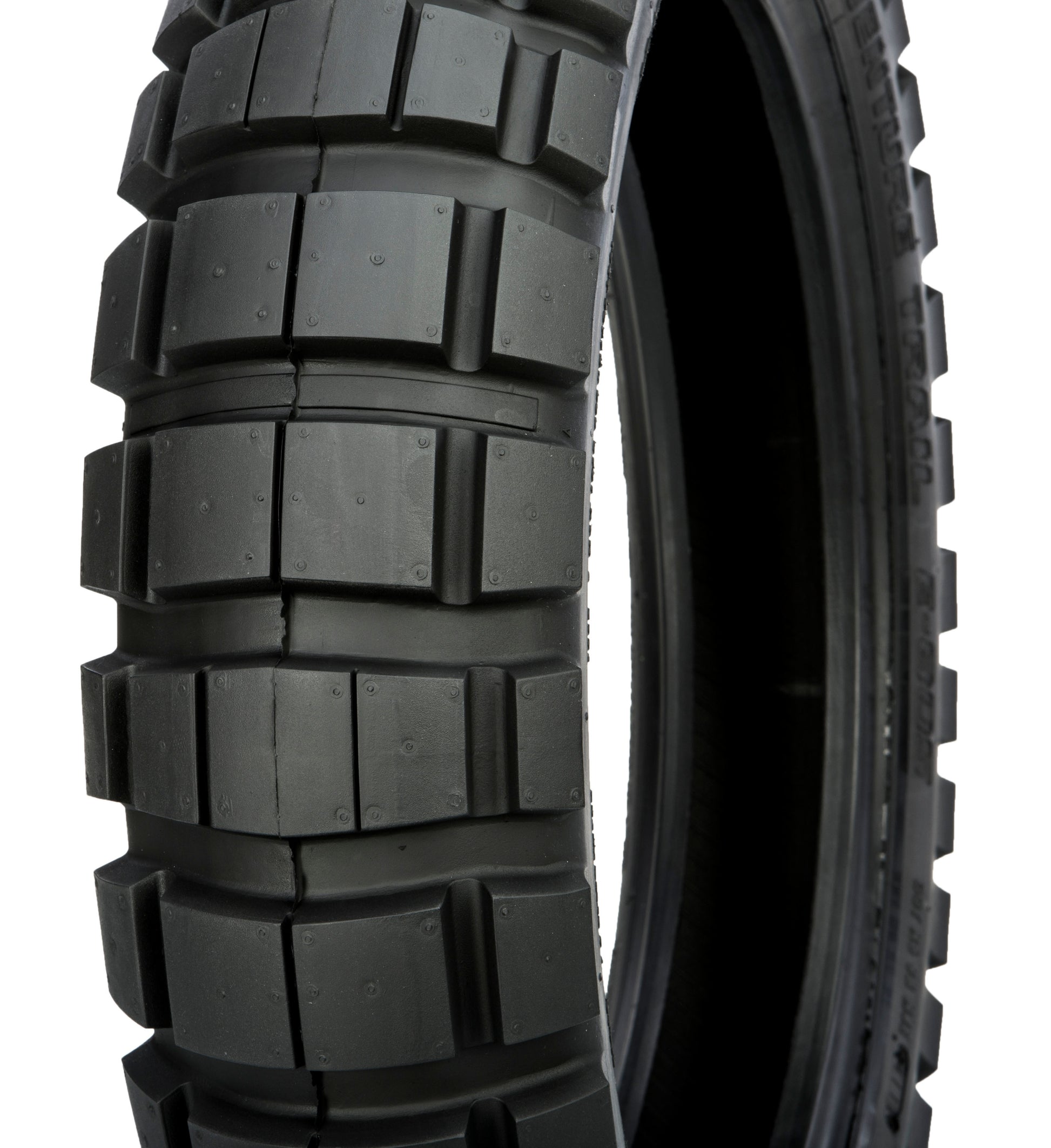 Shinko Tire 805 Dual Sport Rear 130/80-17 bias-tube tire with reflector technology for motorcycles.