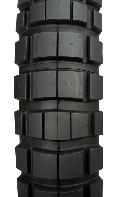 Shinko Tire 805 Dual Sport Rear 130/80-17 with bias-tube technology and reflector features, designed for versatile motorcycle use.