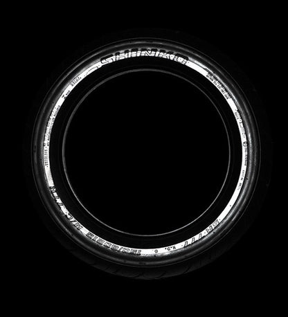 Shinko Tire 777 Cruiser H.D. rear, 180/65B16 with reflective sidewall for enhanced visibility, designed for motorcycle cruising.